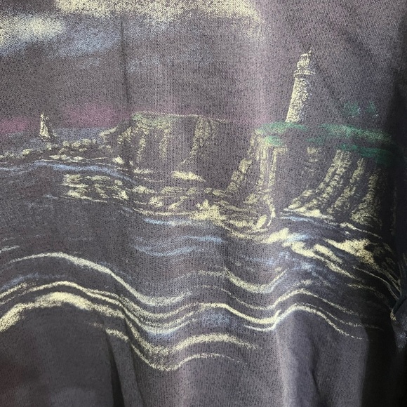 Vintage Crewneck-Hood Canal Graphic Sweatshirt - Picture 9 of 15